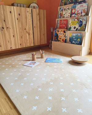 Foam Puzzle Playmat - Cross Sand