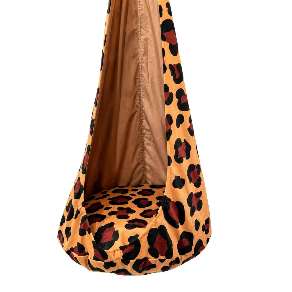 bees&blooms Cocoon Swing for Kids - Leopard XXL, photo 2